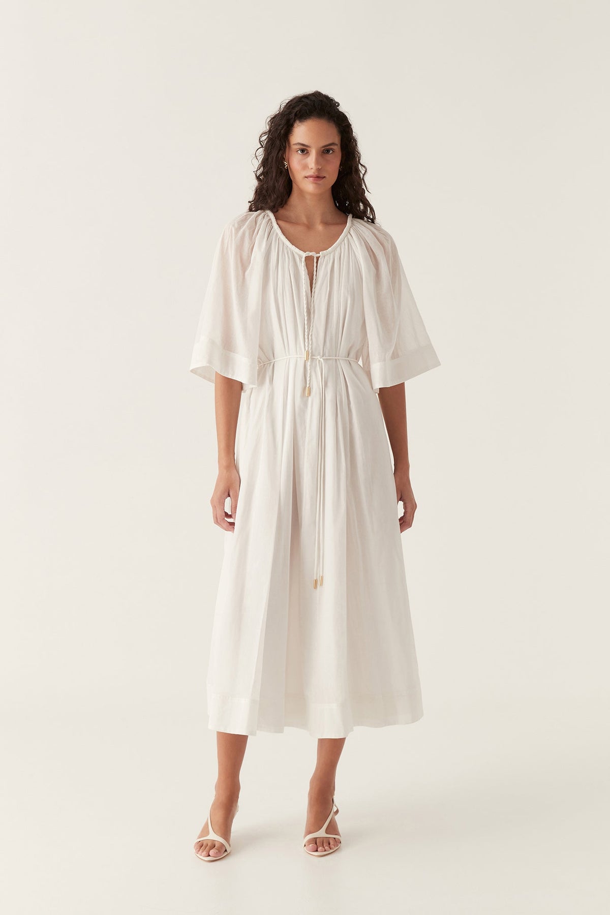 Women Damia Smock Midi Dress | Aje