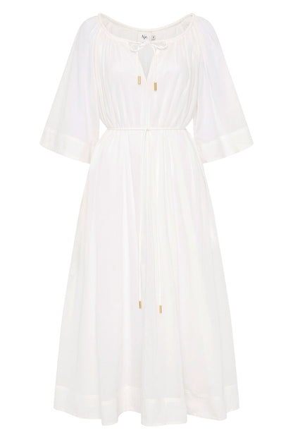 Women Damia Smock Midi Dress | Aje