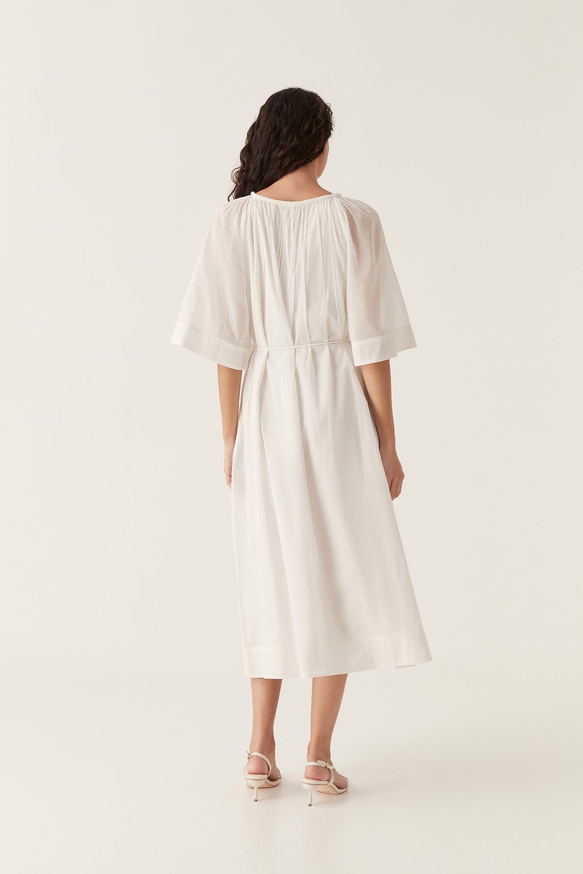 Women Damia Smock Midi Dress | Aje