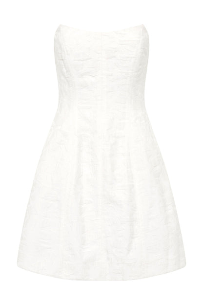 Women Vibration Jacquard Mini Dress | Aje