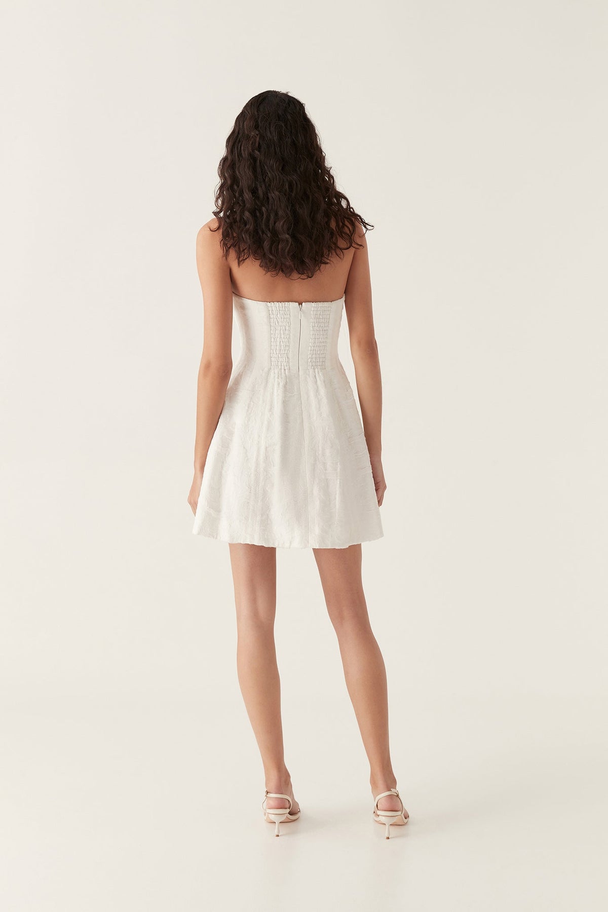 Women Vibration Jacquard Mini Dress | Aje