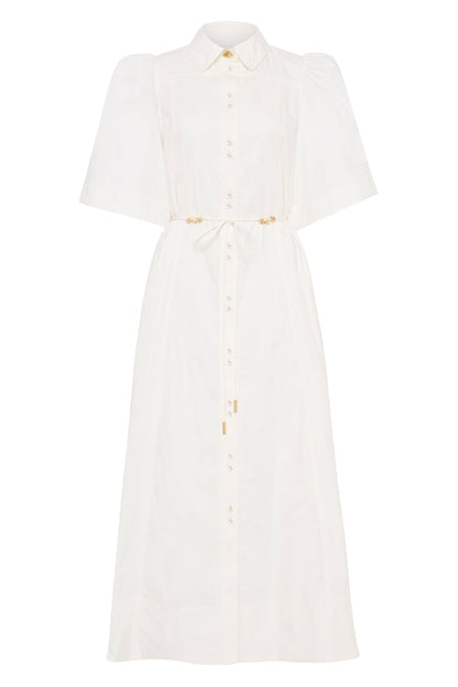 Women Pivotal Tie Midi Dress | Aje