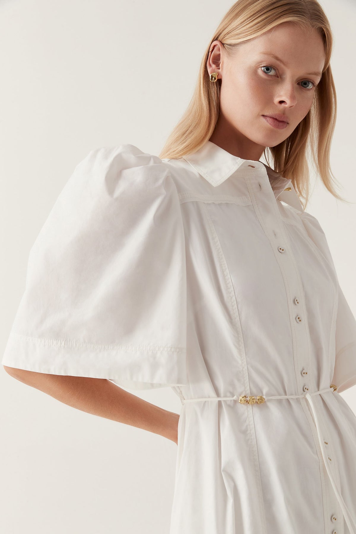 Women Pivotal Tie Midi Dress | Aje