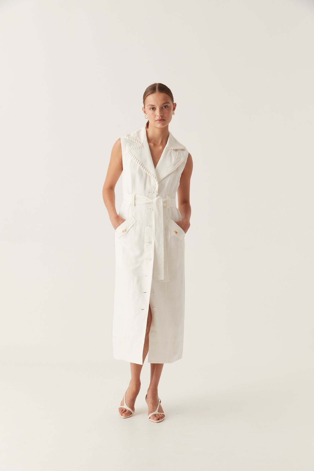 Women Encompass Utility Midi Dress | Aje