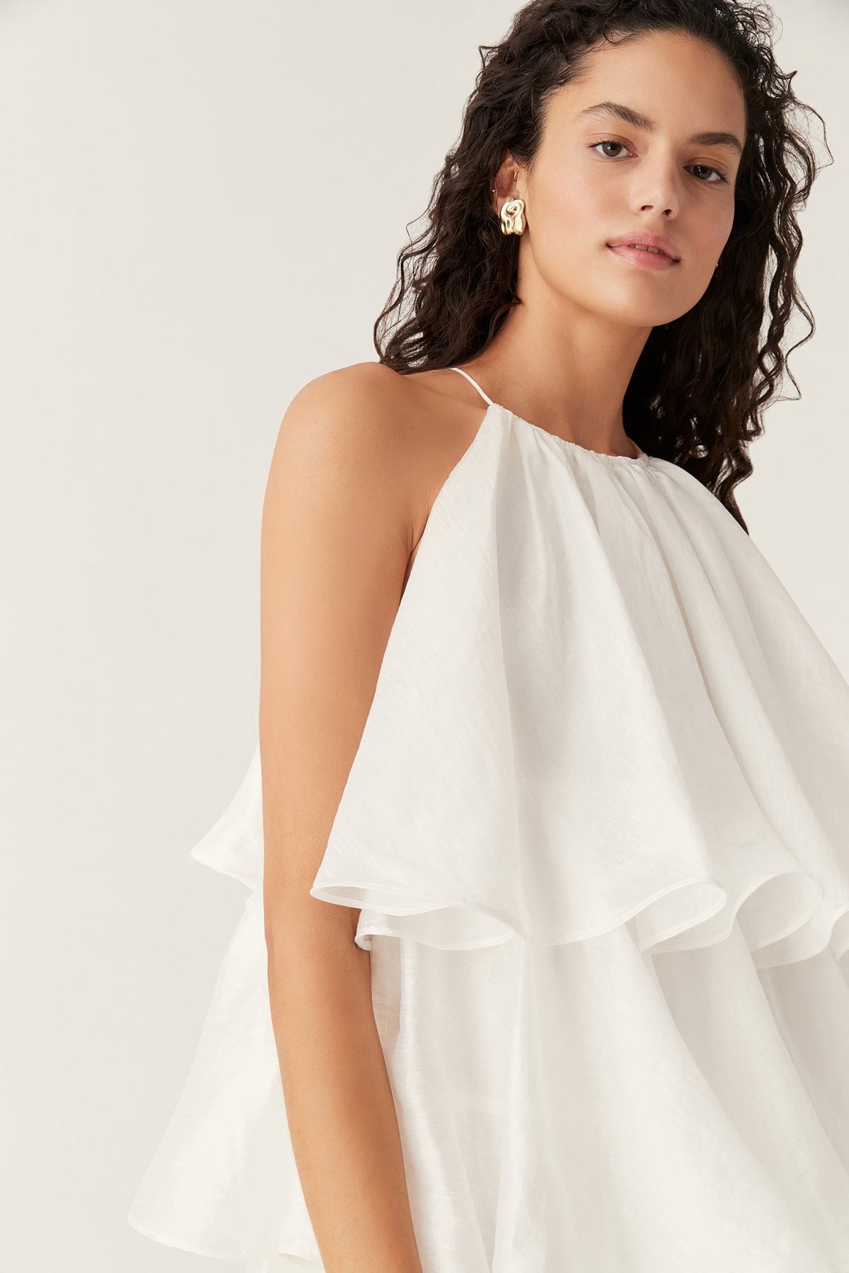Women Claudia Tiered Mini Dress | Aje