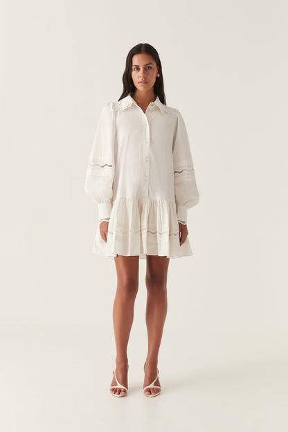 Women Reva Wave Trim Mini Dress | Aje