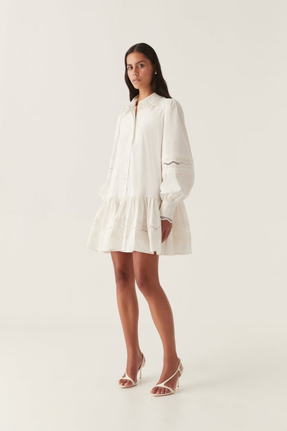 Women Reva Wave Trim Mini Dress | Aje