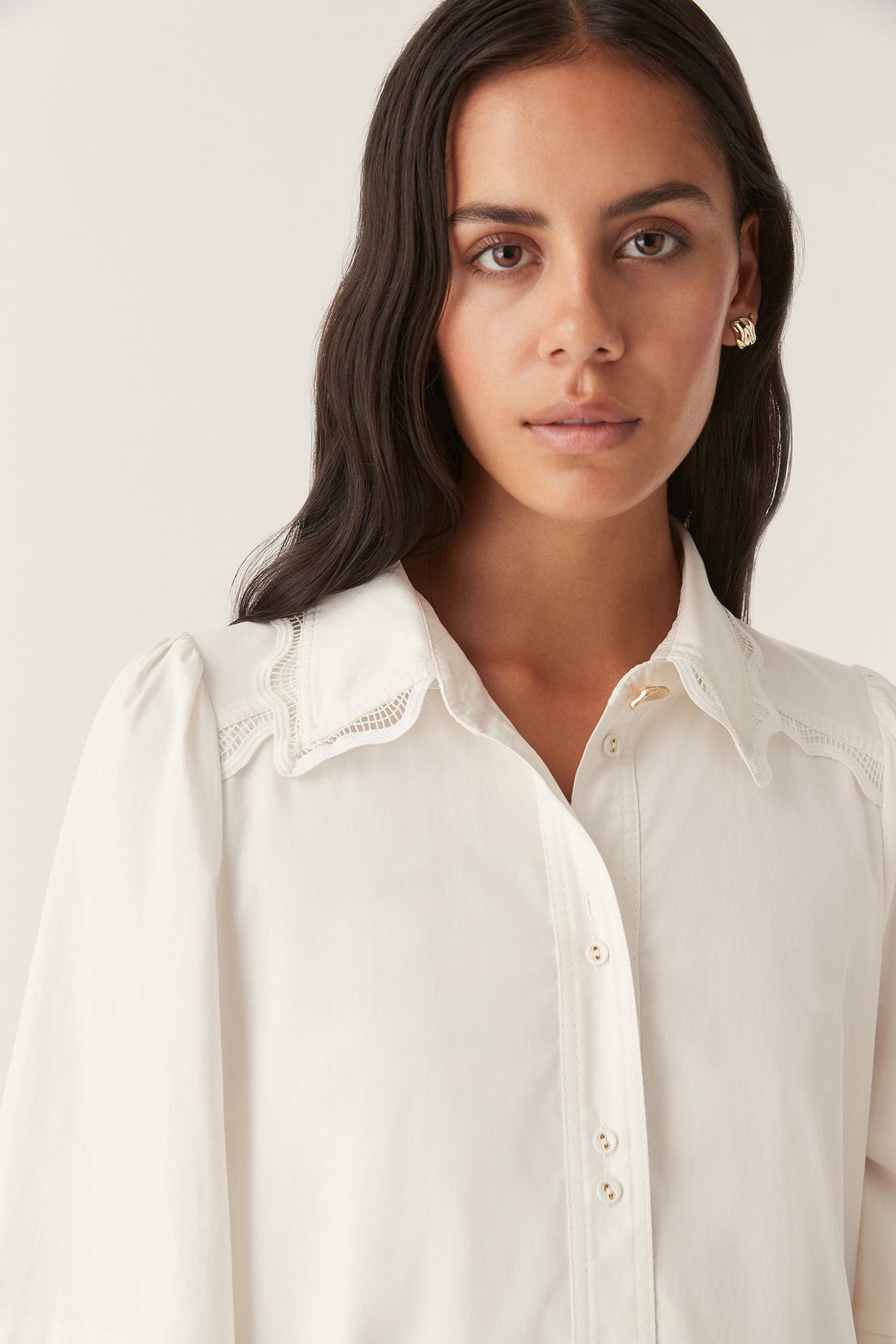 Women Reva Wave Trim Mini Dress | Aje