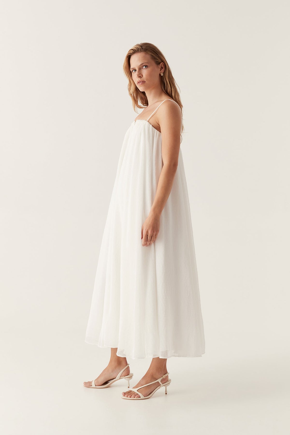 Women Filigree Sweetheart Midi Dress | Aje