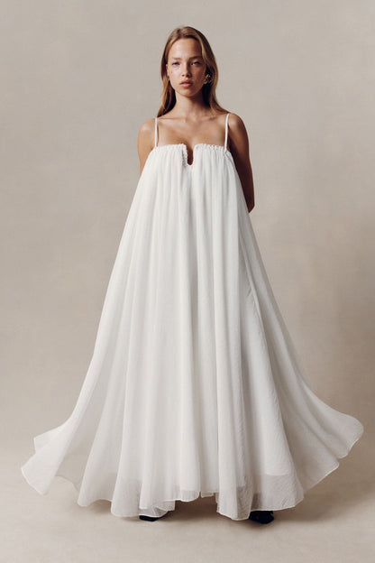 Women Filigree Sweetheart Midi Dress | Aje