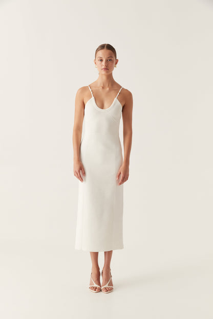 Women Veida Ottoman Knit Midi Dress | Aje