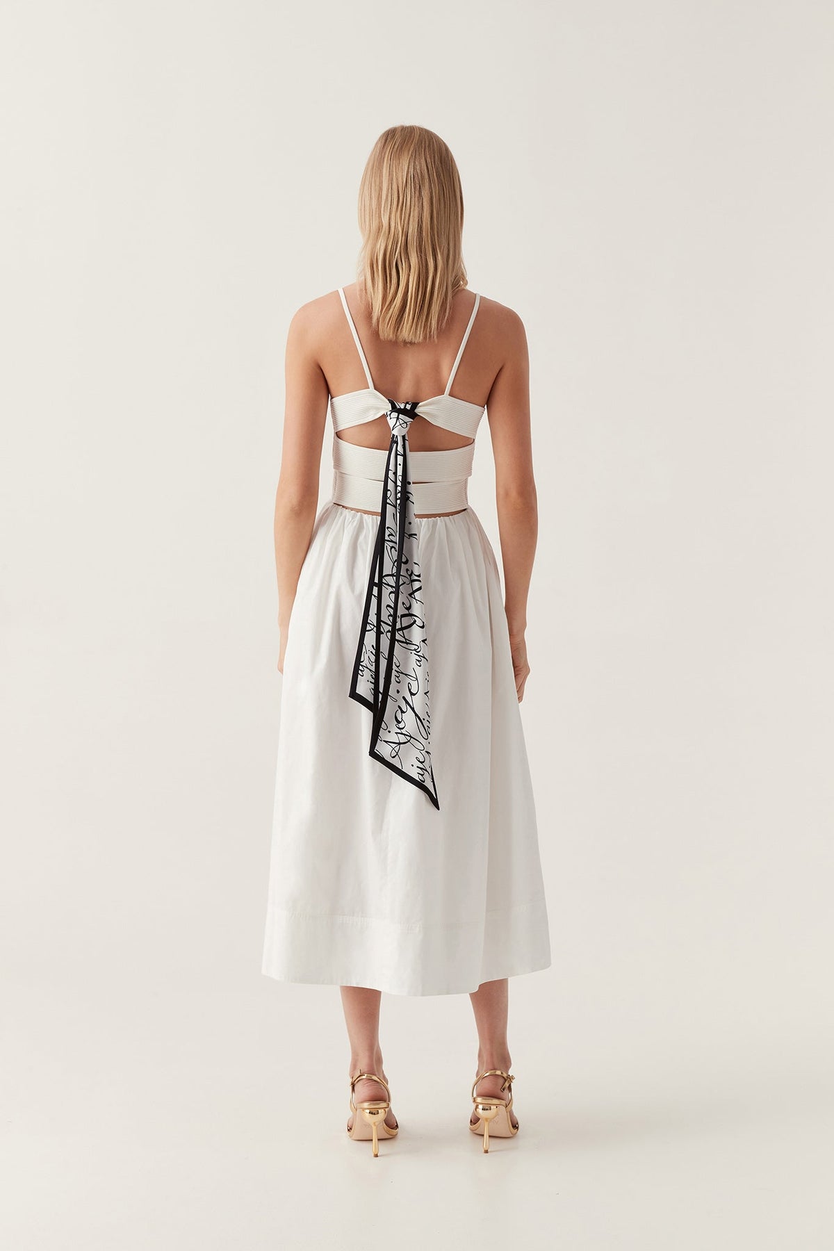 Women Danica Tie Back Midi Dress | Aje