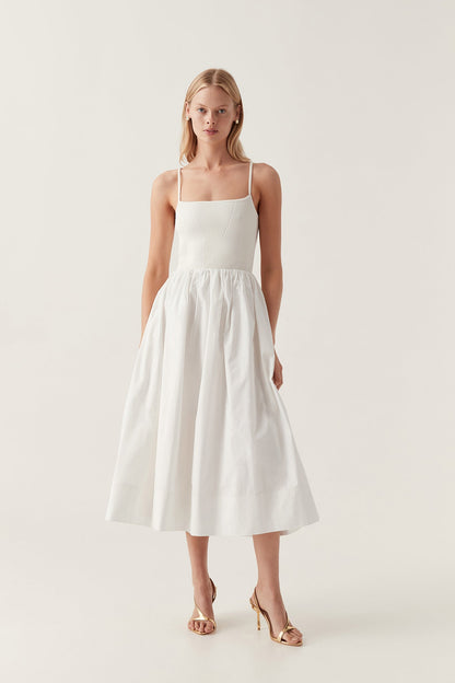 Women Danica Tie Back Midi Dress | Aje