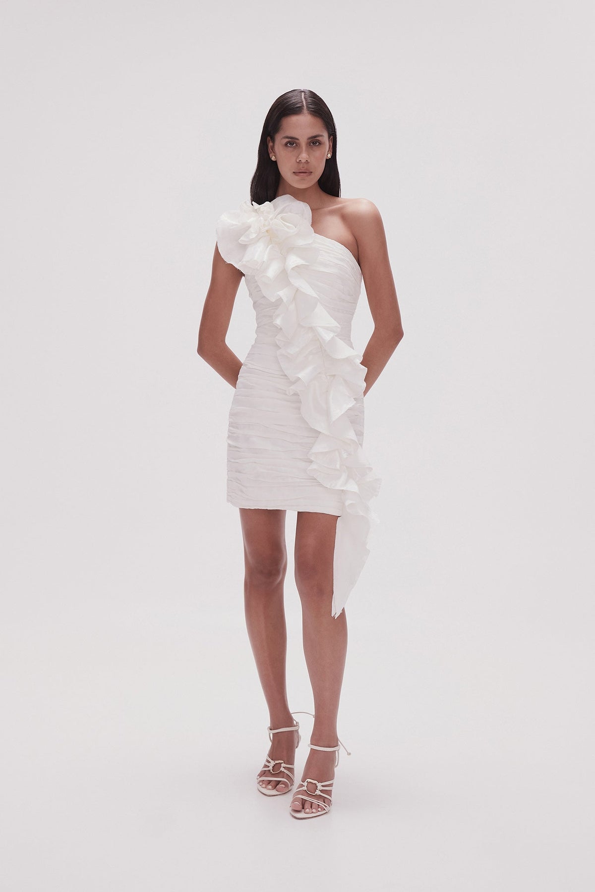 Women Adelia Ruffle Mini Dress | Aje