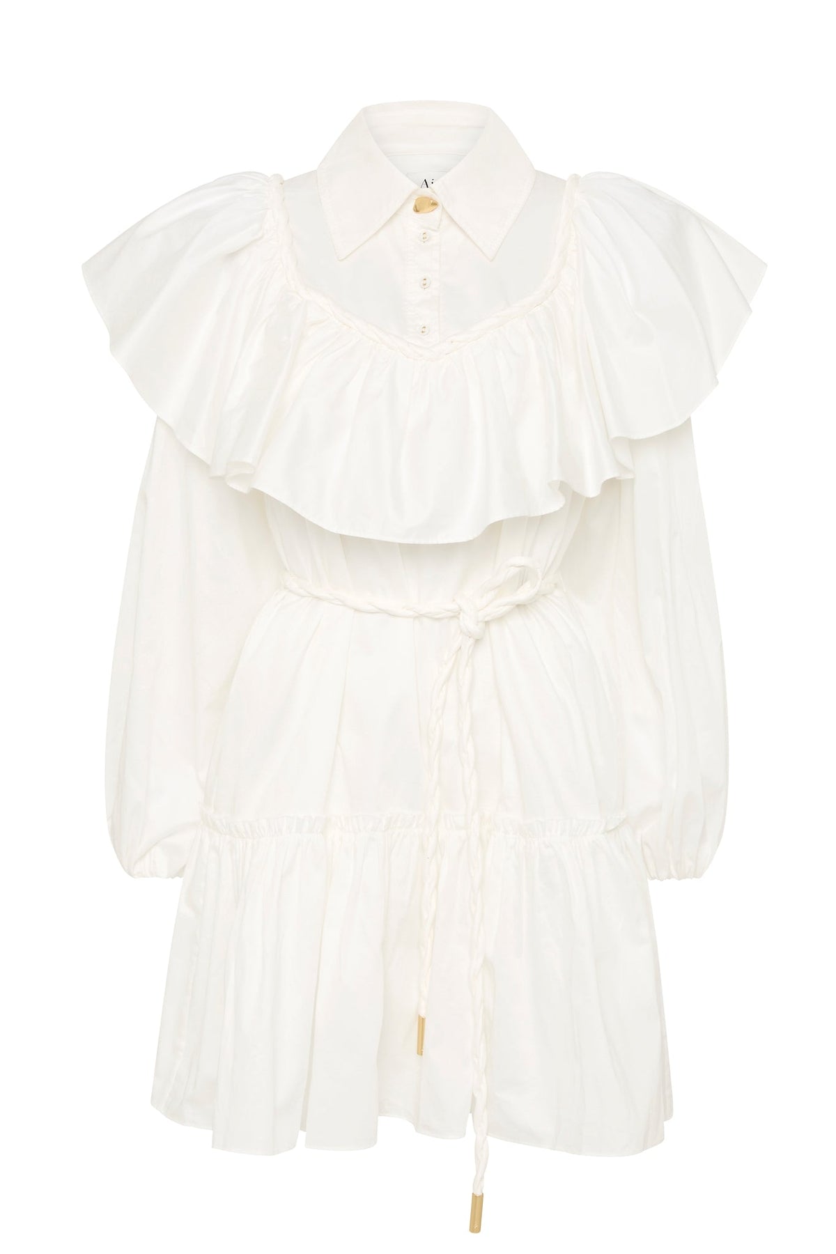 Women Dahlia Flounce Mini Dress | Aje
