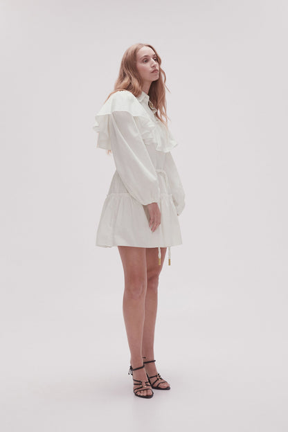 Women Dahlia Flounce Mini Dress | Aje