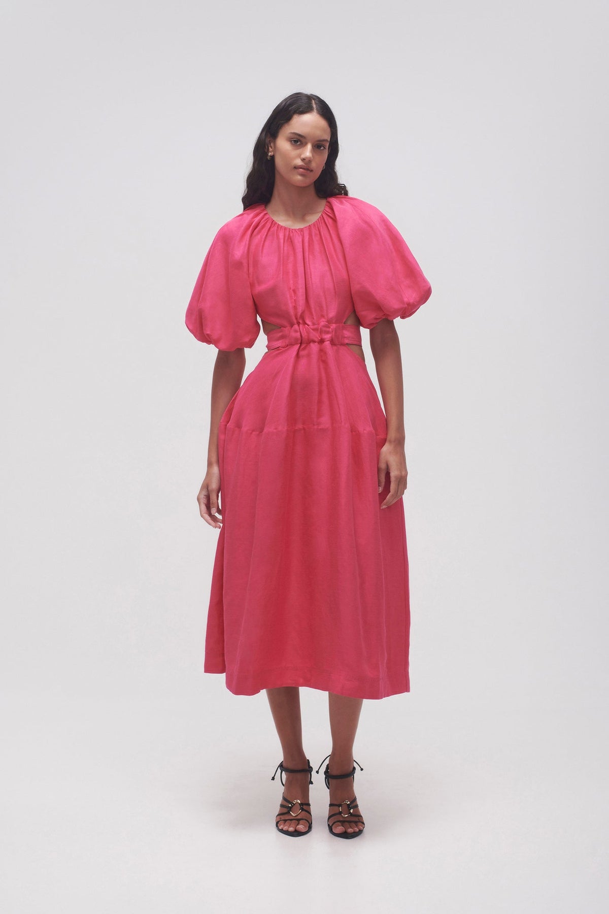 Women Mimosa Cutout Midi Dress | Aje