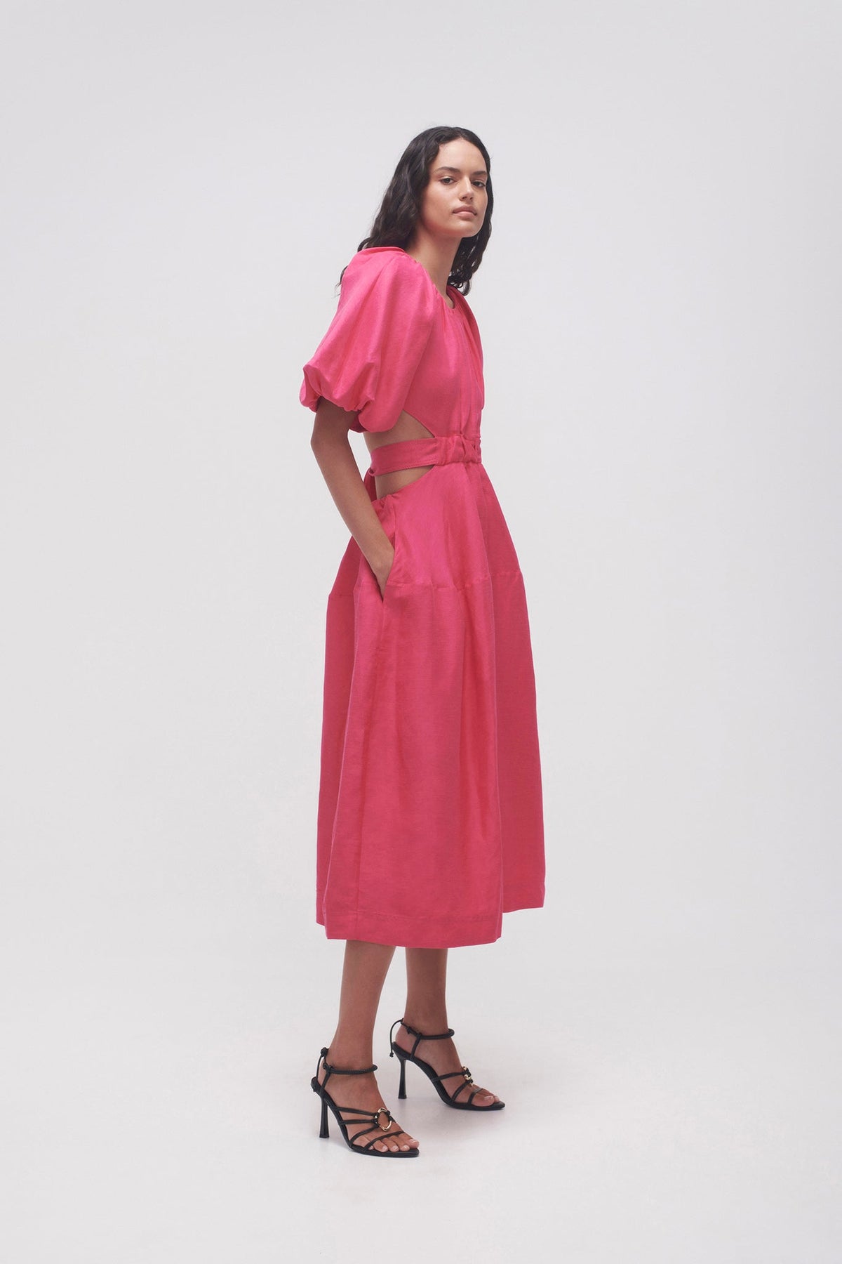 Women Mimosa Cutout Midi Dress | Aje