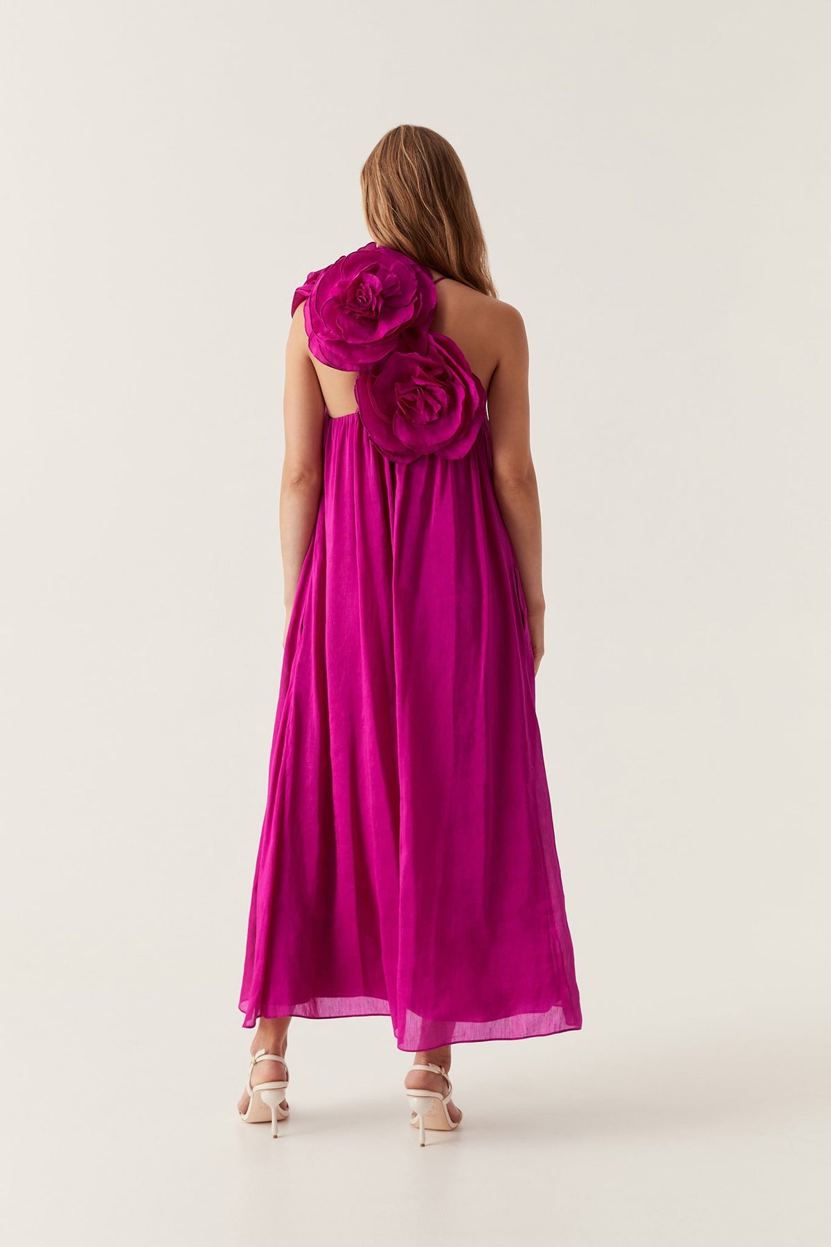 Women Quintessa Flower Midi Dress | Aje