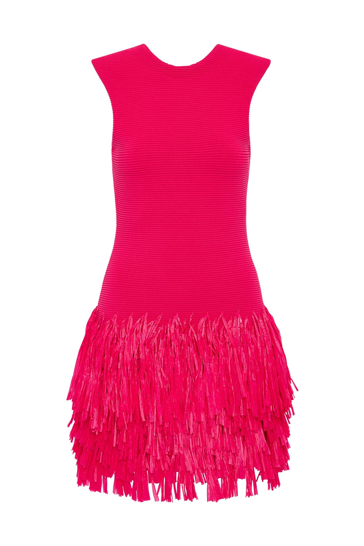 Women Rushes Raffia Knit Mini Dress | Aje