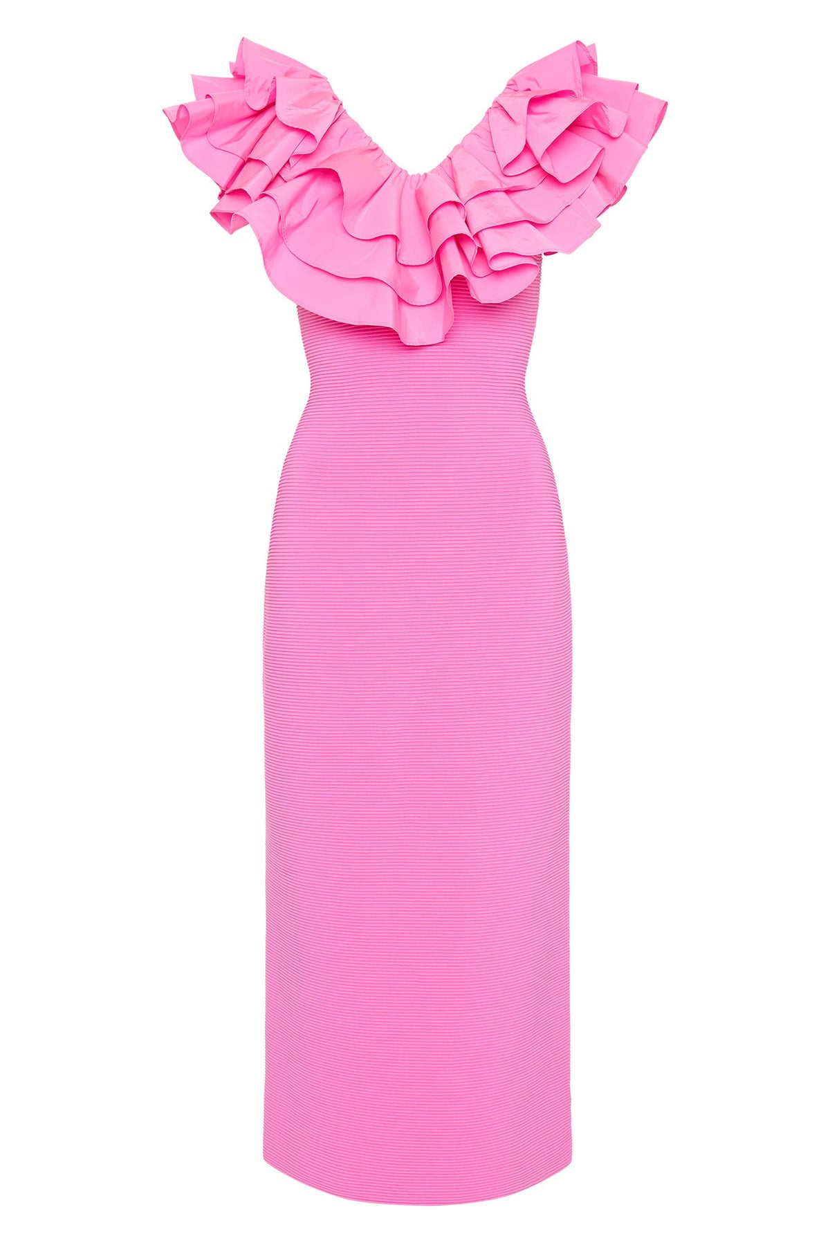 Women Transcendent Ruffle Midi Dress | Aje