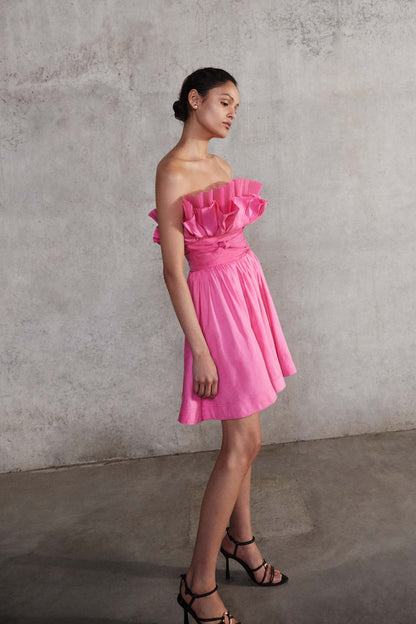 Women Whisper Layered Mini Dress | Aje