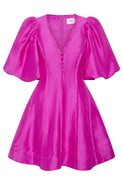Women Dusk Puff Sleeve Mini Dress | Aje