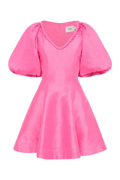Women Whimsical V-Neck Mini Dress | Aje