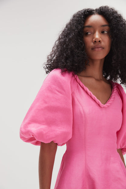 Women Whimsical V-Neck Mini Dress | Aje