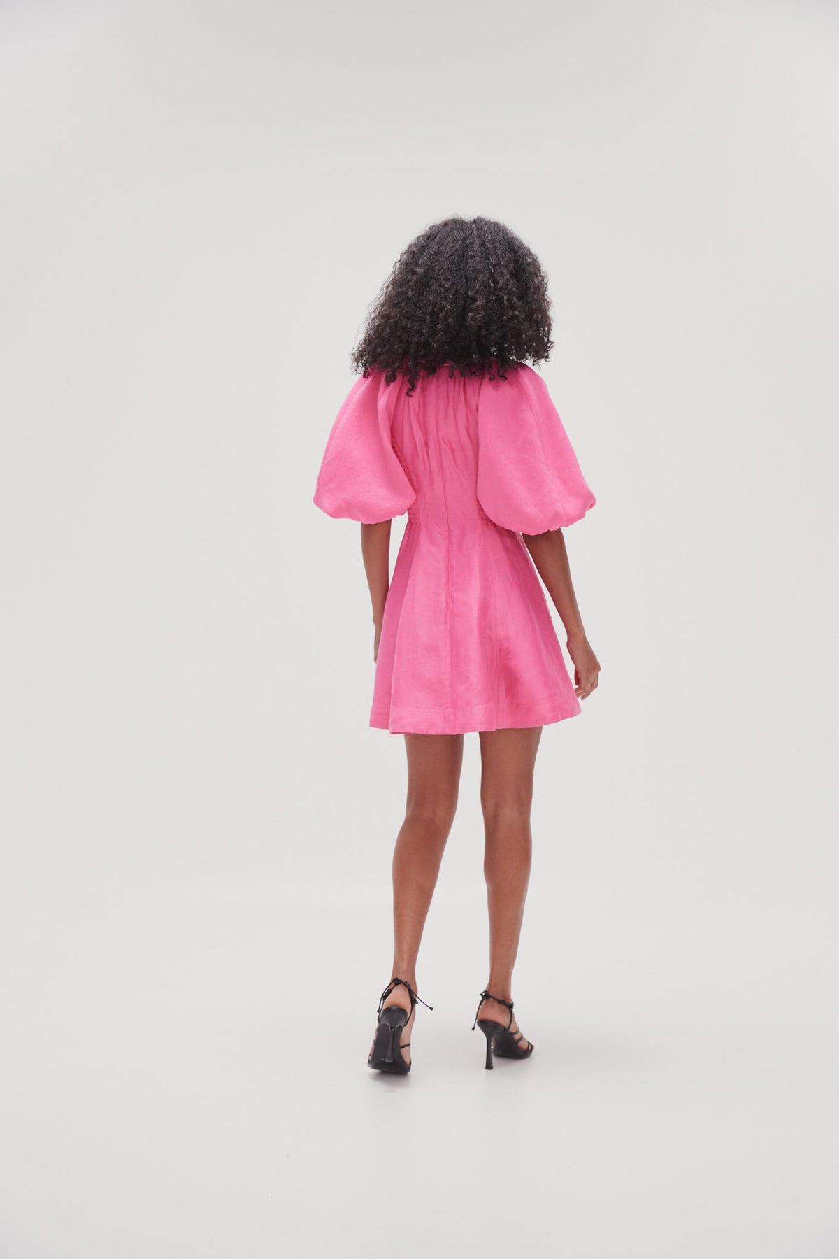 Women Whimsical V-Neck Mini Dress | Aje
