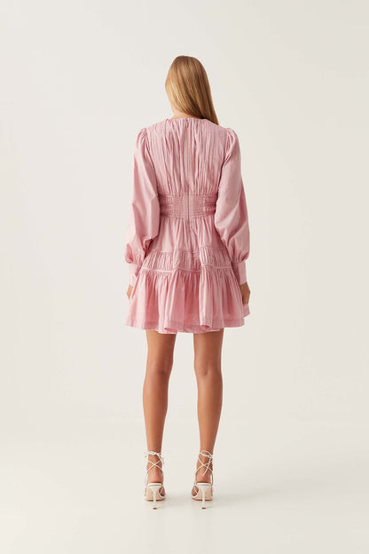 Women Fallingwater Ruched Mini Dress | Aje