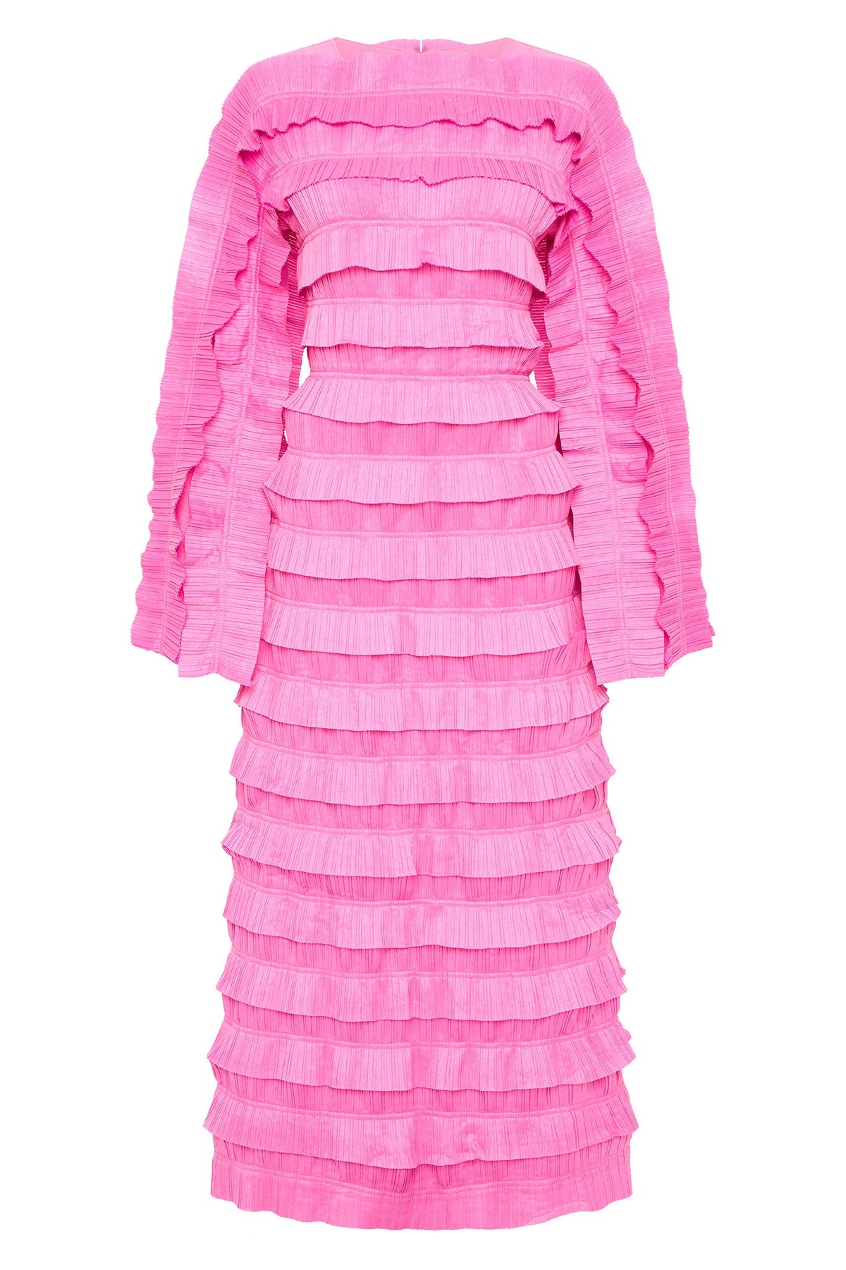 Women Palladium Ruffled Midi Dress | Aje