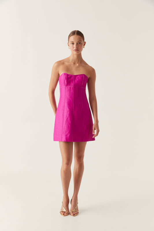 Women Zayla Strapless Mini Dress | Aje