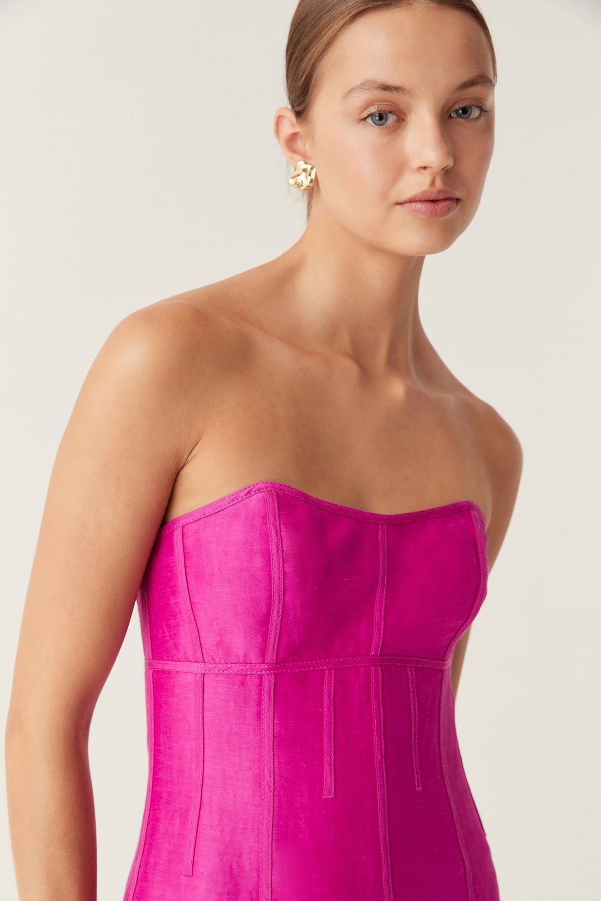 Women Zayla Strapless Mini Dress | Aje