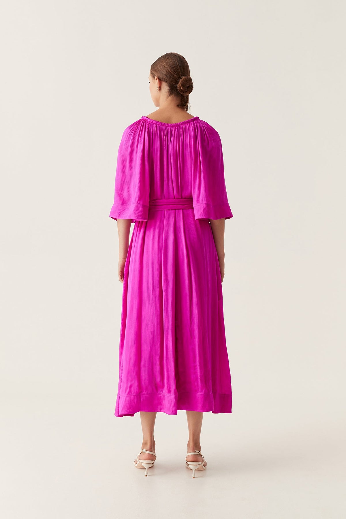 Women Seraphina Silk Midi Dress | Aje