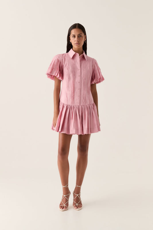 Women Mythos Pintucked Mini Dress | Aje