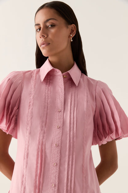 Women Mythos Pintucked Mini Dress | Aje