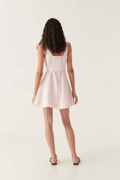 Women Clay Belted Mini Dress | Aje
