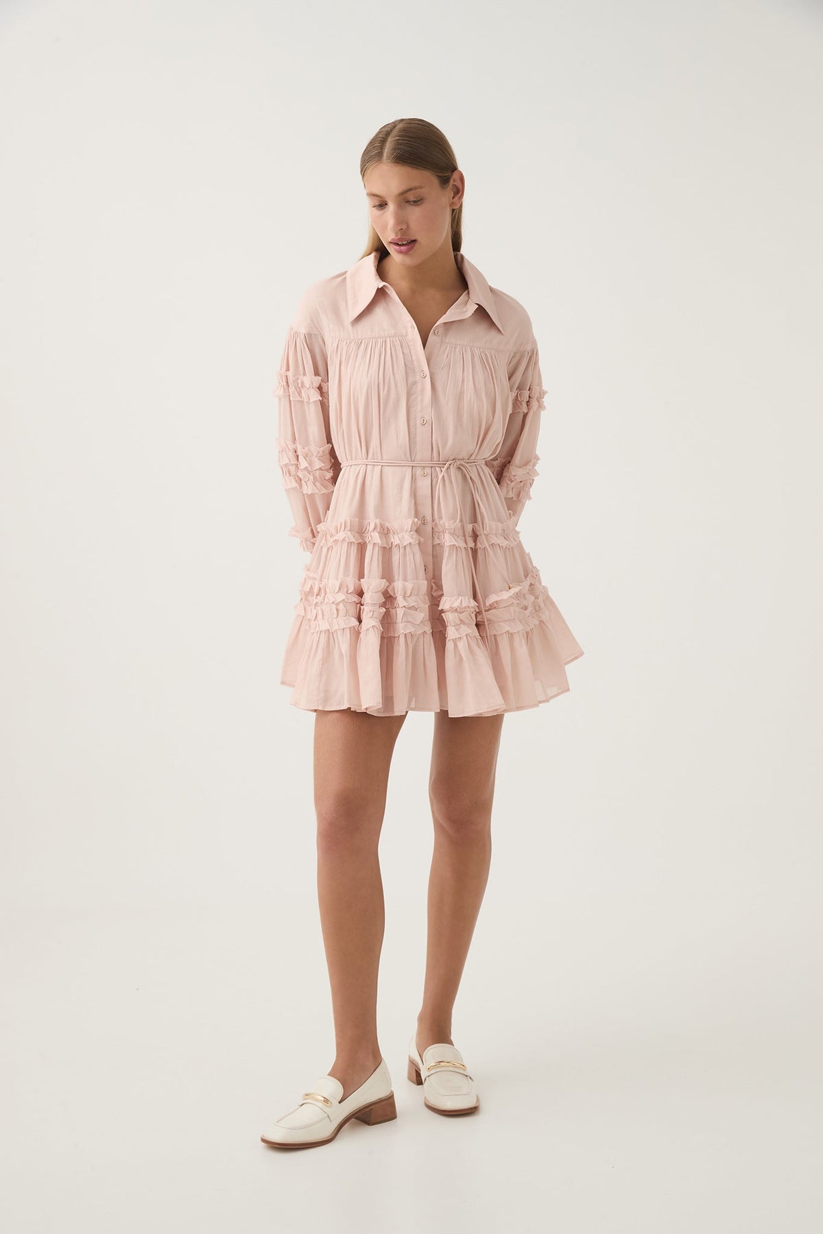 Women Pastiche Tiered Mini Dress | Aje