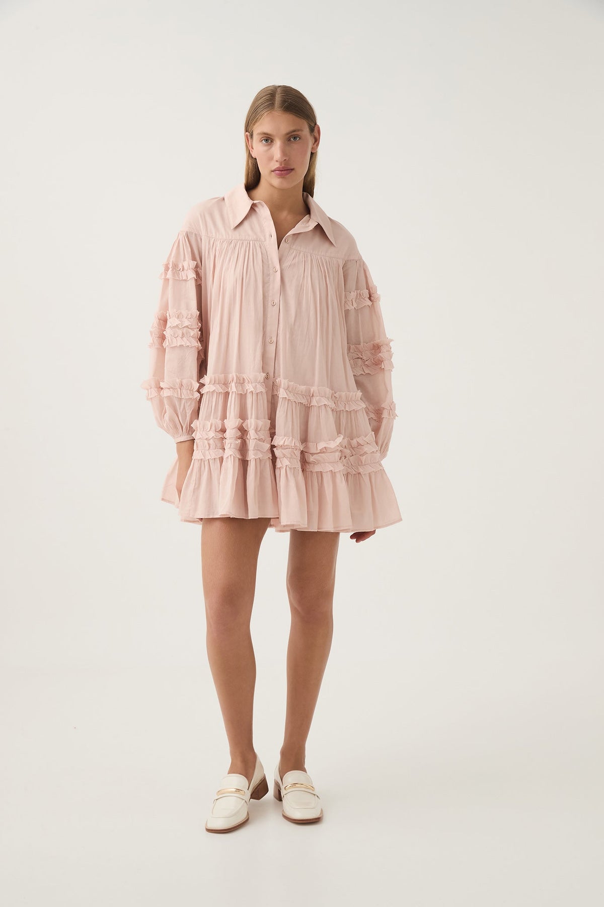 Women Pastiche Tiered Mini Dress | Aje