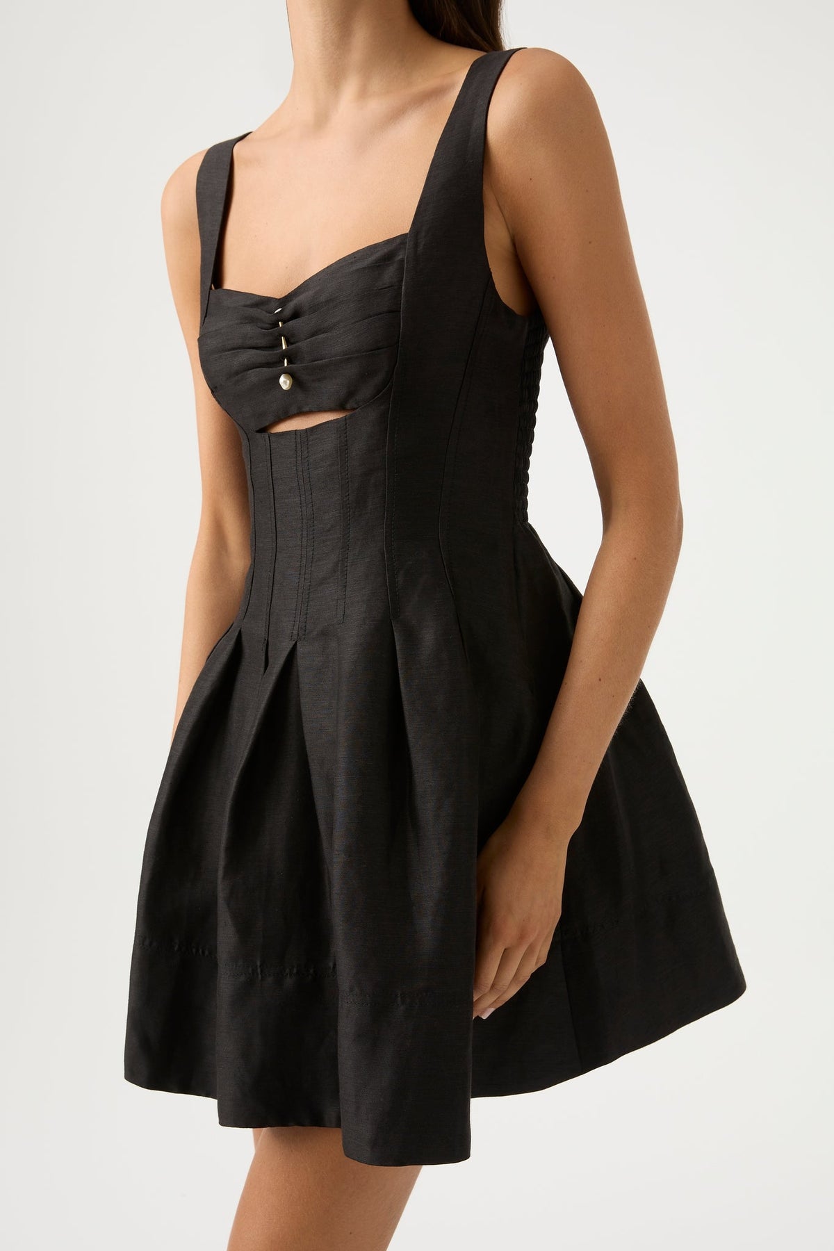 Women Divinity Pearl Pin Mini Dress | Aje