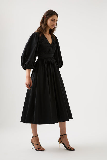 Women Audrey Waisted Midi Dress | Aje