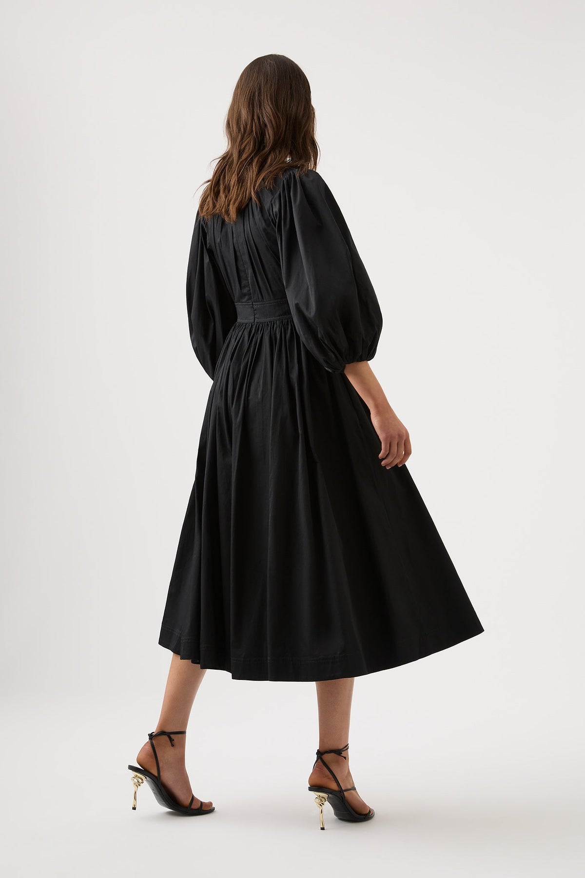 Women Audrey Waisted Midi Dress | Aje