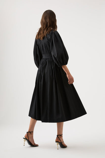 Women Audrey Waisted Midi Dress | Aje