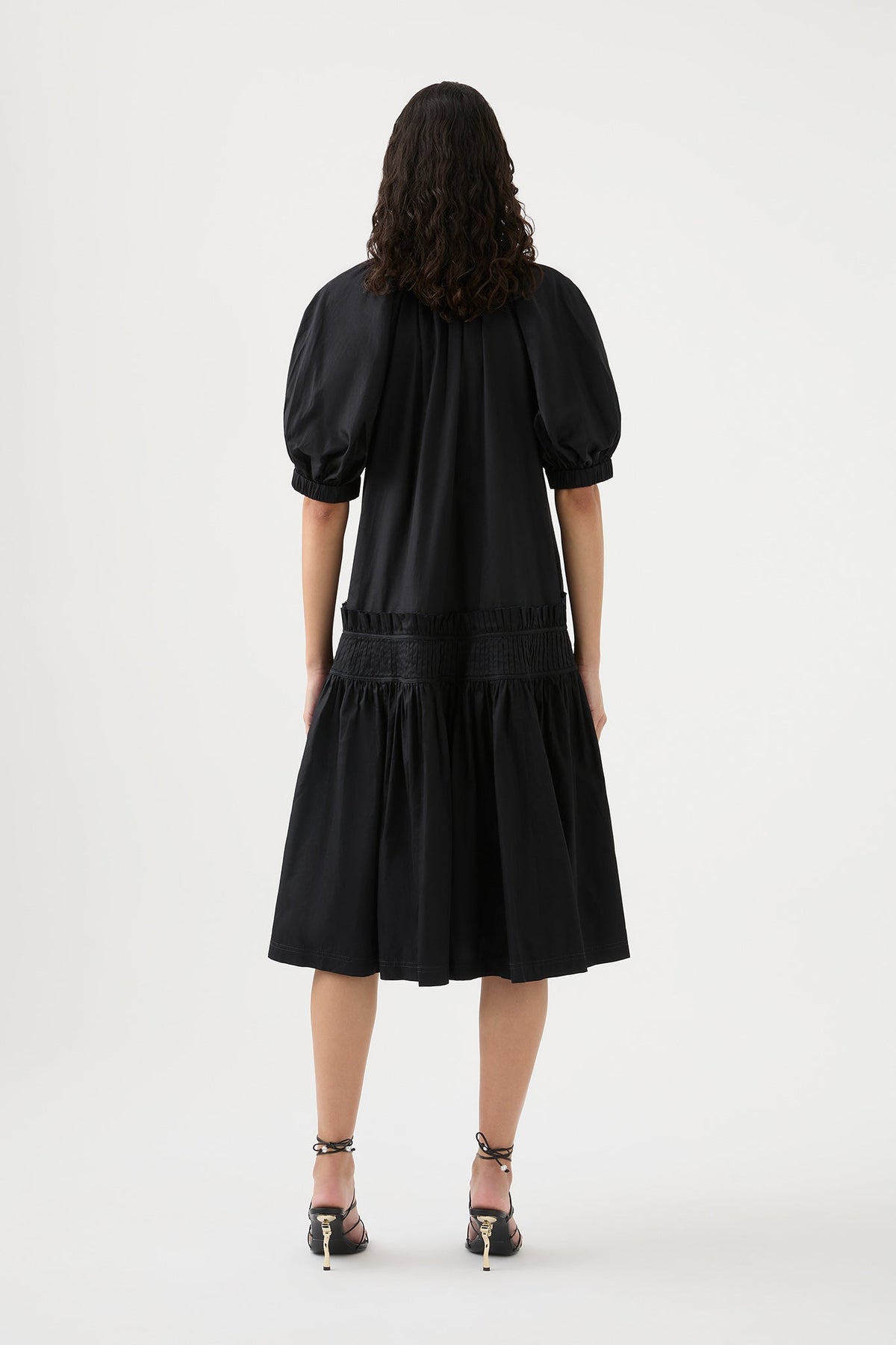 Women Novella Midi Smock Dress | Aje