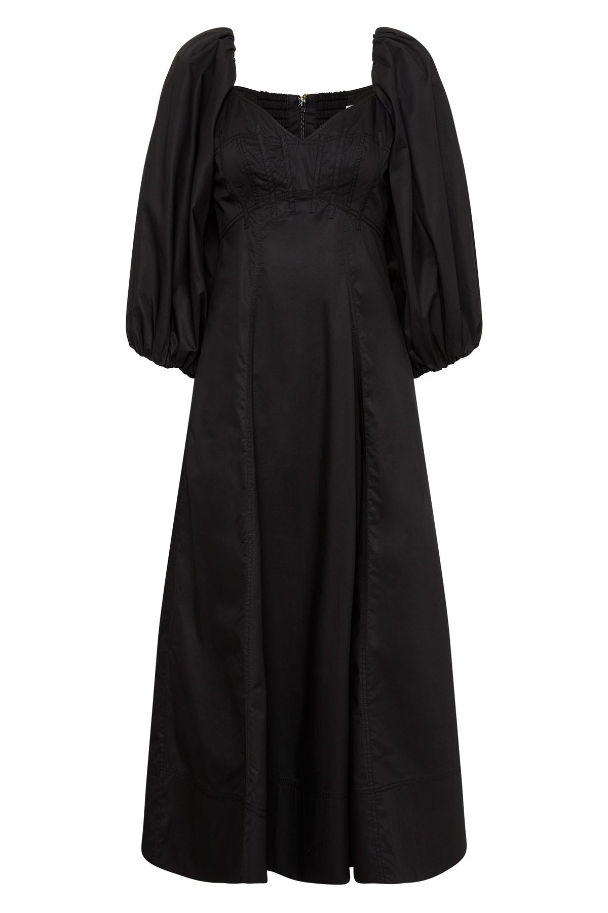 Women Hester Corsetted Midi Dress | Aje