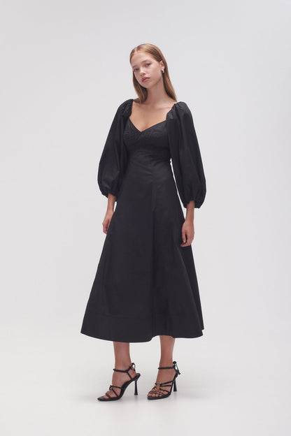 Women Hester Corsetted Midi Dress | Aje