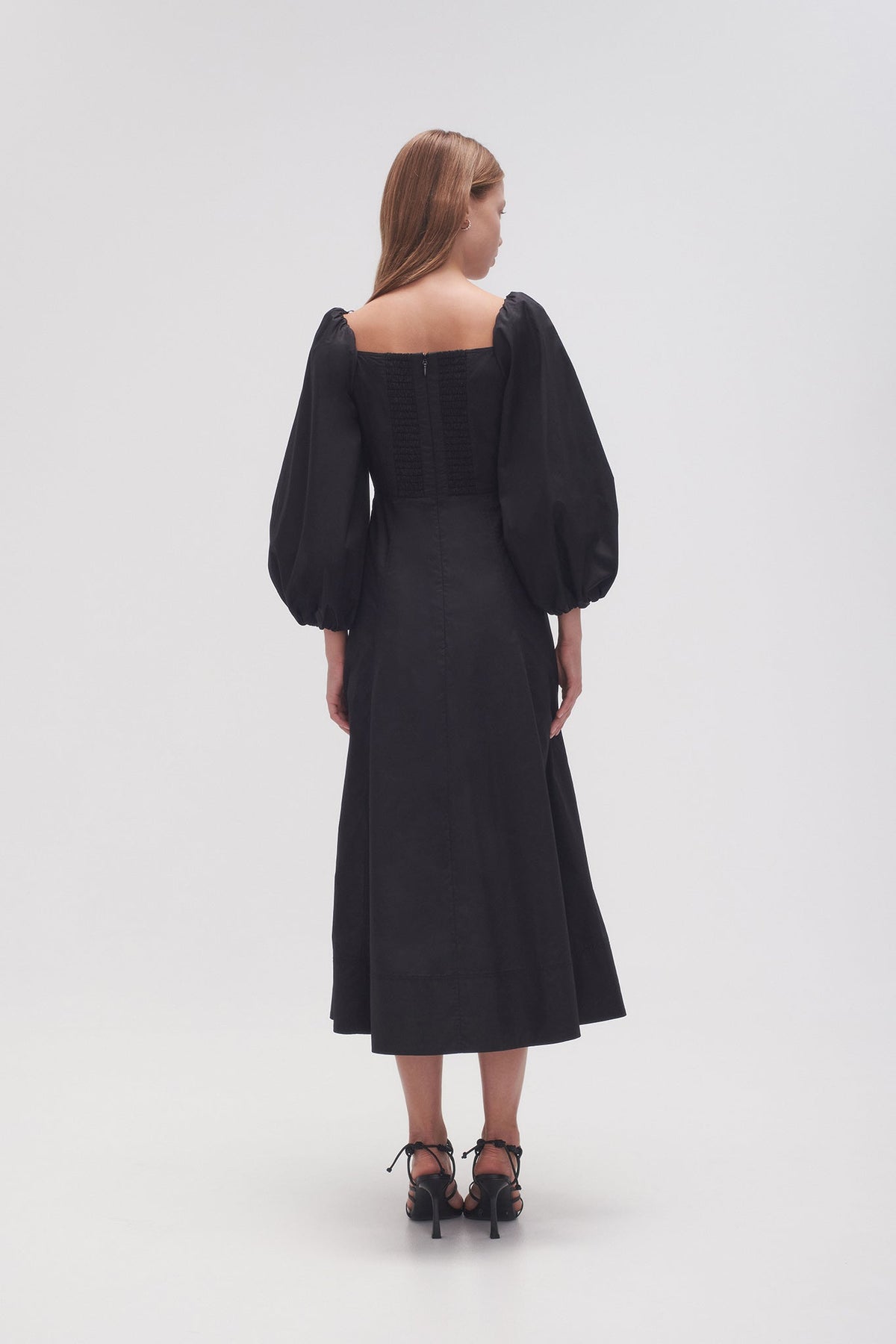 Women Hester Corsetted Midi Dress | Aje