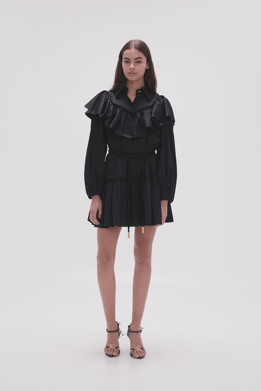 Women Dahlia Flounce Mini Dress | Aje