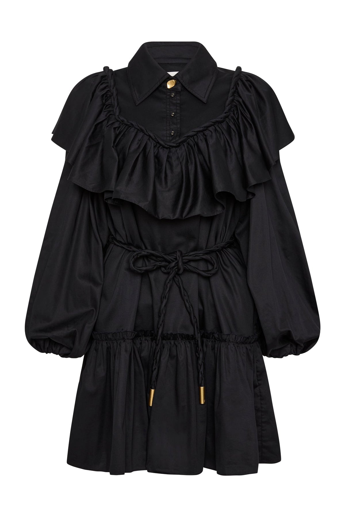 Women Dahlia Flounce Mini Dress | Aje